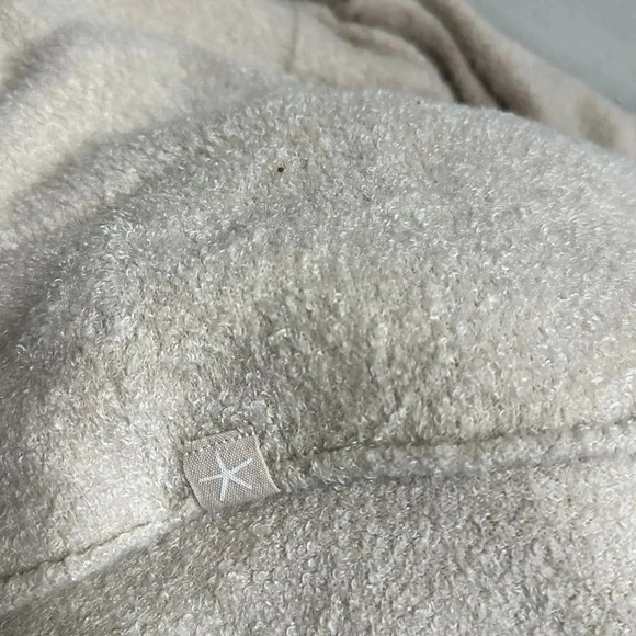 Barefoot Dreams CozyChic Lite Long Weekend Cardi Open Front Cardigan Tan Small - Picture 10 of 11